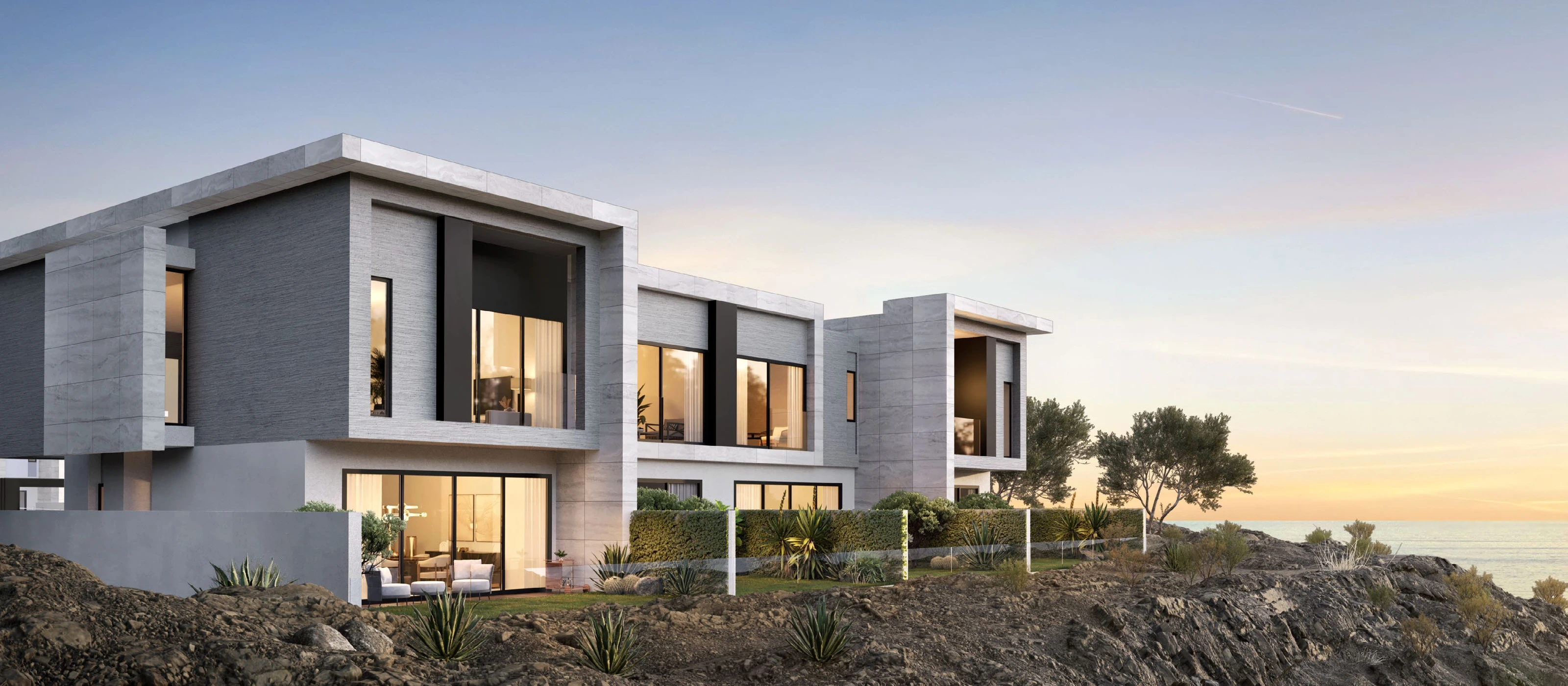 AIDA · Villa collection exterior · Project illustration · indicative