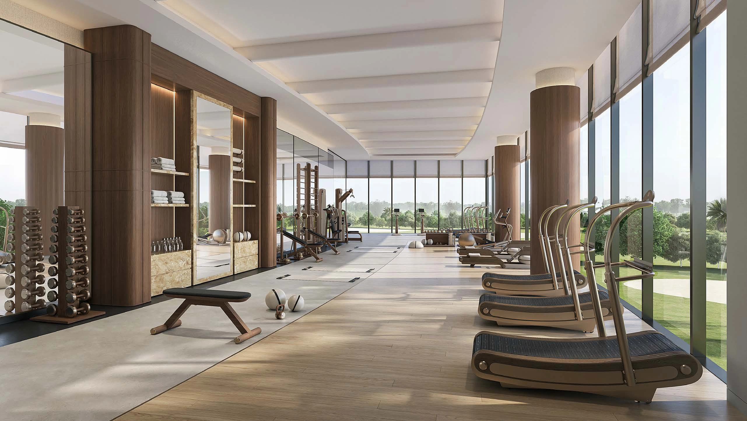 Trump Residences Simaisma · Club fitness room · Project illustration · indicative