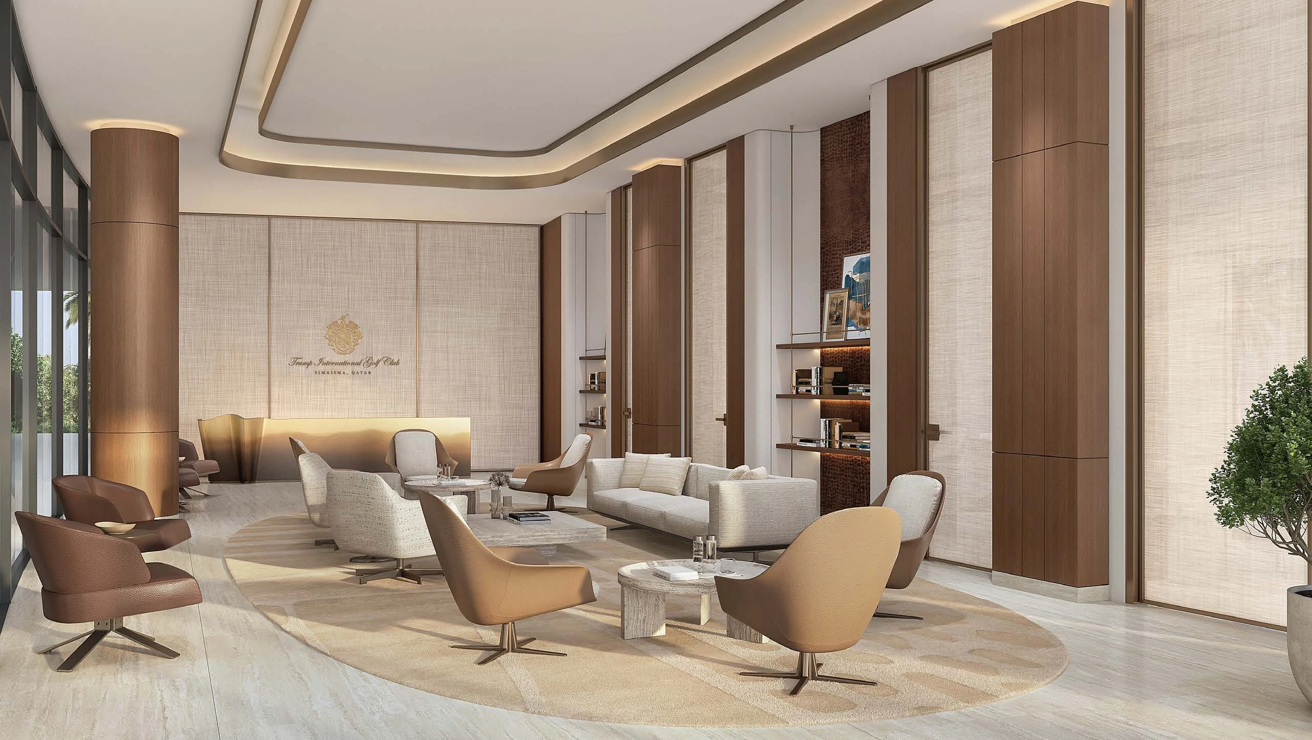 Trump Residences Simaisma · Club lounge · Project illustration · indicative