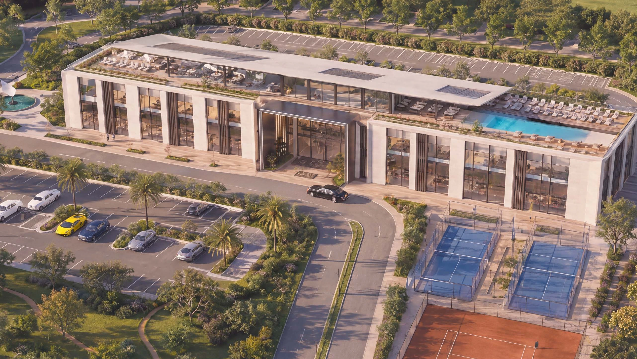 Trump Residences Simaisma · Community sports facilities · Project illustration · indicative