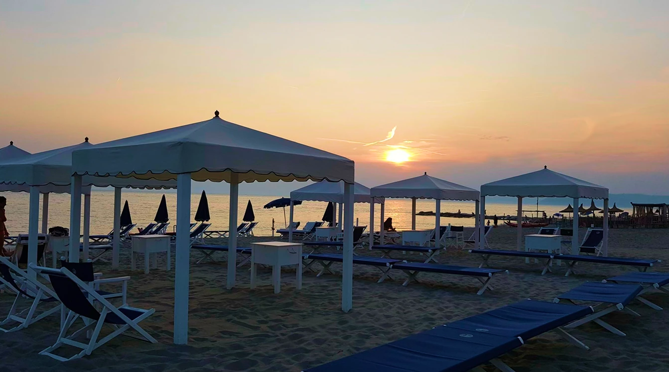 Versilia · Coastal atmosphere — destination context, not a residence facility.