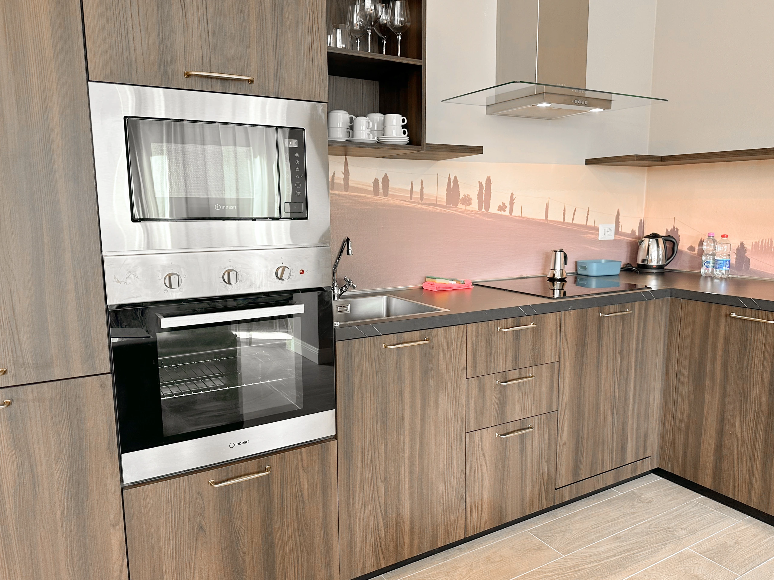 Siena residences · Equipped apartment kitchen